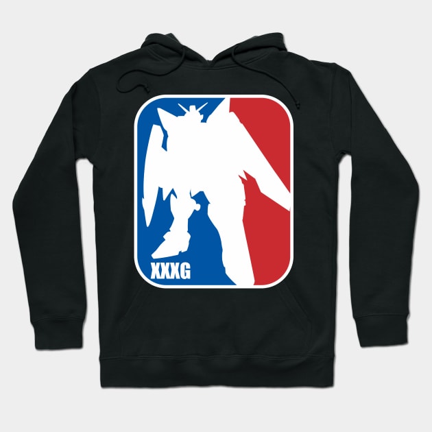 gundam wing nba logo baskelball Hoodie by Gundam Artwork